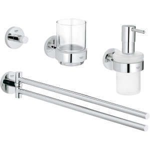 Набір аксесуарів GROHE Essentials 40846001 4 в 1 ТОП в Чернівцях