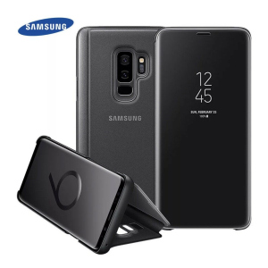 Оригинальный смарт чехол книжка Samsung Galaxy S9+ SM-G965 S-View Flip Cover Black EF-ZG965CBEGBUS рейтинг