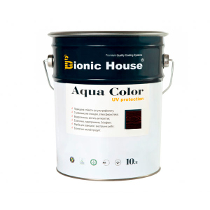 Краска для дерева Bionic-House Aqua Color UV-protect 10л Розовое дерево рейтинг