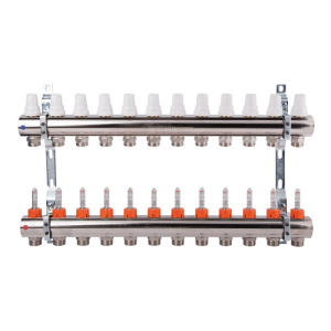 Коллектор Icma 1" 12 выходов, с расходомером №K013