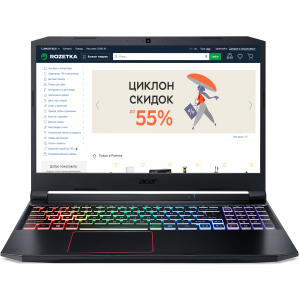 Ноутбук Acer Nitro 5 AN515-55-51Y2 (NH.Q7QEU.009) Obsidian Black краща модель в Чернівцях