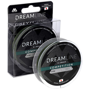 Шнур Mikado Dream Line Competition 8-Braid 300 м 0.18 мм 18.32 кг Зелений (ZDL000G-300-018) в Чернівцях