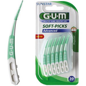 Набір міжзубних щіток GUM Soft-Picks Advanced 30 шт (7630019902366) в Чернівцях