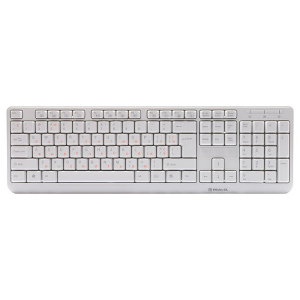 Клавиатура REAL-EL 500 Standard, USB, white