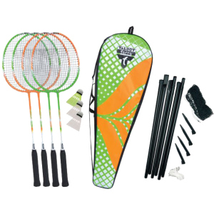 Набір для бадмінтону Talbot Torro Badminton Set 4 Attacker Plus (449406) краща модель в Чернівцях