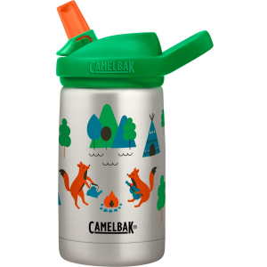 Спортивная термофляга для воды CamelBak 2284101040 eddy+ Kids Kids SST Vacuum Insulated 12oz Camping Foxes 0.35 л (886798025063) ТОП в Черновцах