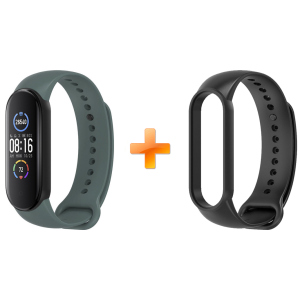 Xiaomi Mi Band 5 MiJobs Dual Color Crow Green/Black (MJ5-DSS019CGB) ТОП в Черновцах