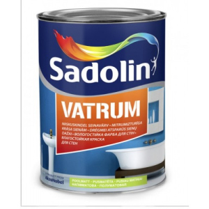 Фарба вологостійка для стін Sadolin Vatrum Білий 3 x 1 л ТОП в Чернівцях