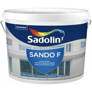 Фарба для фасаду та цоколя Sadolin Sando F Білий 5 л