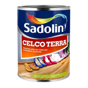 Лак для підлоги Sadolin Celco Terra Напівглянцевий Безбарвний 6 x 1 л ТОП в Чернівцях