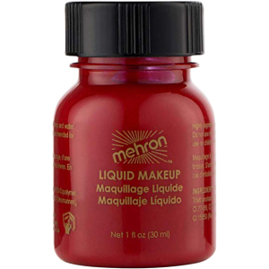 Рідкий грим Mehron Liquid Makeup Red 30 мл (111C-R-1) (764294511030) рейтинг