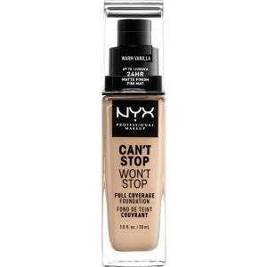 Жидкая тональная основа NYX Professional Makeup Can`t Stop Won`t Stop 24-Hour Foundation 6.3 Warm Vanilla 30 мл (800897181154) ТОП в Черновцах