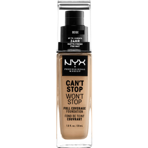 Жидкая тональная основа NYX Professional Makeup Can`t Stop Won`t Stop 24-Hour Foundation 11 Beige 30 мл (800897157289) лучшая модель в Черновцах