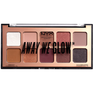 Тени для век NYX Professional Makeup Away We Glow Shdw Plt 01 Lovebeam 10 г (800897153984) ТОП в Черновцах