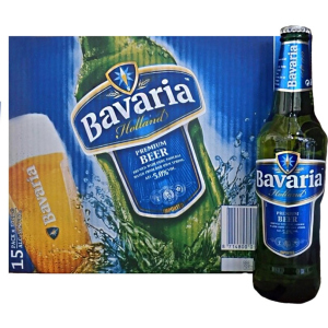 Упаковка пива Bavaria світле відфільтроване 5% 0.5 л x 15 шт (8714800013581) в Чернівцях