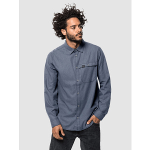 Рубашка Jack Wolfskin Naka River Shirt M 1403051-1010 XXL Темно-синяя (4060477289762) в Черновцах