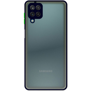 Панель Intaleo Smoky для Samsung Galaxy A12 Blue в Черновцах