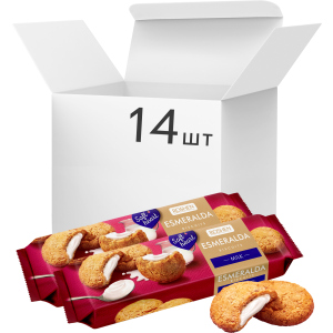 Упаковка печенья Roshen Lovita Soft Cream Cookies milk 170 г х 14 шт (4823077633379) в Черновцах