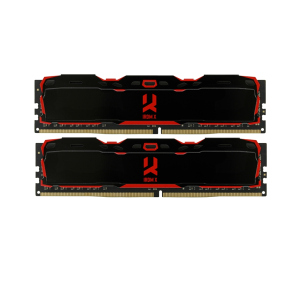 Модуль памяти DDR4 2x8GB/2666 GOODRAM Iridium X Black (IR-X2666D464L16S/16GDC) в Черновцах