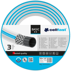 Шланг поливочный Cellfast Basic 50 м 1/2" (10-402) лучшая модель в Черновцах