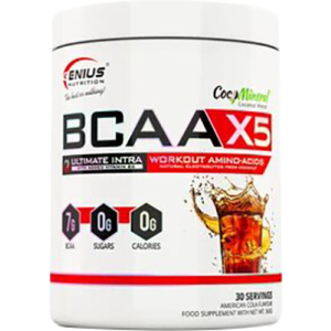 Амінокислота Genius Nutrition BCAA-X5 360 г Кола (5402869110015) в Чернівцях