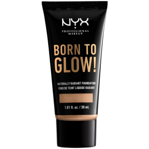 Тональная основа NYX Professional Makeup Born to Glow с натуральным сияющим финишем 09 Medium olive 30 мл (800897190408)