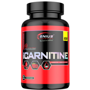 Жироспалювач Genius Nutrition iCarnitine 90 капсул (5478349056258) в Чернівцях