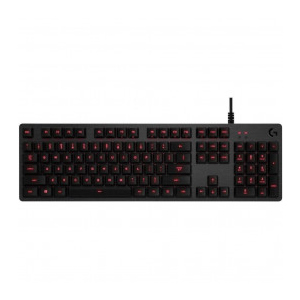 хороша модель Клавіатура Logitech Mechanical G413 Carbon/Red USB (920-008309)