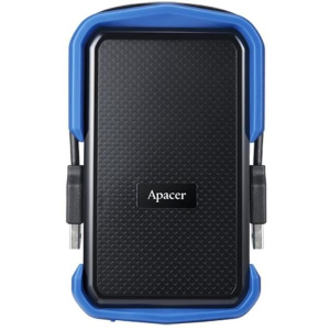 Жорсткий диск HDD ext 2.5 USB 2.0TB Apacer AC631 Black/Blue (AP2TBAC631U-1) ТОП в Чернівцях