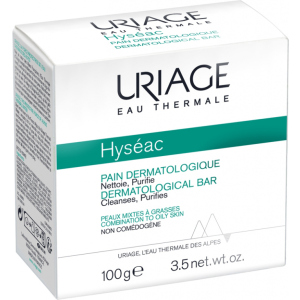 Дерматологическое мыло Uriage Hyseac Dermatological Bar "Без мыла" 100 г (3661434004568) в Черновцах