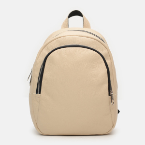 Жіночий шкіряний рюкзак Palmera 10l600-beige Бежевий (ROZ6400034380) рейтинг