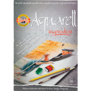 Альбом для акварелі з ескізами Koh-i-Noor А4 20 аркушів (992015) рейтинг