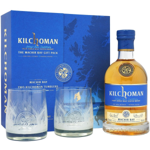 Віскі Kilchoman Machir Bay 0.7 л 46% + 2 келихи (5060210702489) краща модель в Чернівцях