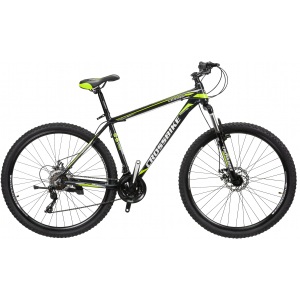 Велосипед CrossBike Leader 17" 27.5" 2021 Black-yellow (27CJPr21-003522) ТОП в Черновцах