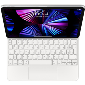 Обложка-клавиатура Apple Magic Keyboard для iPad Pro 11 2021 и iPad Air 2020 White (MJQJ3RS/A) ТОП в Черновцах