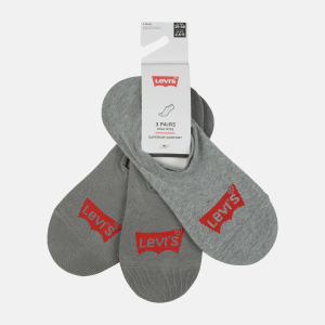 Набор следов Levi's 100003129-004 35-38 3 пары Middle Grey Melange (8720245088237) рейтинг