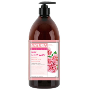 Гель для душа Naturia Роза/Розмарин Pure Body Wash Rose & Rosemary 750 мл (8802929996691) ТОП в Черновцах