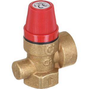 Запобіжний клапан Caleffi DN 3/4" (6 бара) для систем опалення (311560) в Чернівцях