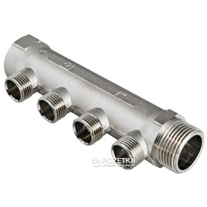 Коллектор VALTEC с наружной резьбой 3/4" х 1/2" (3 вых.) (VTc.500.N.0503) ТОП в Черновцах