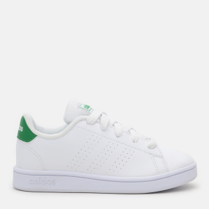 Кеди дитячі Adidas Advantage K EF0213 28 Ftwwht/Green/Gretwo (4061622793592) в Чернівцях