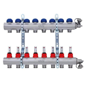 Колектор FIV для теплої підлоги 4 виходи краща модель в Чернівцях