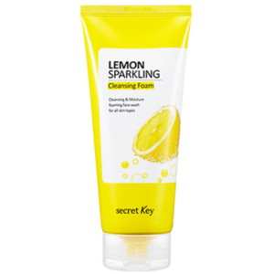 Пінка для вмивання Secret Key Lemon Sparkling Cleansing Foam з лимоном 200 г (8809305990373) краща модель в Чернівцях