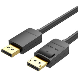 Кабель Vention DisplayPort v1.2 1 м Black (HACBF) в Чернівцях