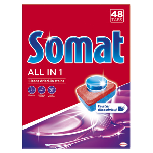 Таблетки для посудомийної машини Somat All in one 48 шт (9000101347975)