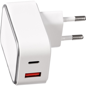 Сетевое зарядное устройство Logan Dual USB Wall Charger 5V 2A CH-2 White