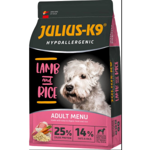 Сухий гіпоалергенний корм для дорослих собак вищої якості Julius-K9 LAMB and RICE Adult З ягнятком та рисом 12 кг (5998274312590) ТОП в Чернівцях