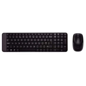 хорошая модель Комплект (клавиатура + мышь) Logitech MK220 Black