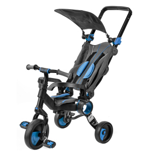 Трехколесный велосипед Galileo Strollcycle Black Синий (GB-1002-B) ТОП в Черновцах