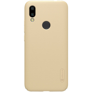 Панель Nillkin Super Frosted Shield Case для Xiaomi Redmi 7/Y3 Gold краща модель в Чернівцях