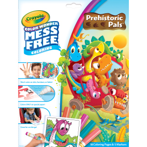 Розмальовка Crayola Color Wonder Динозаври (919068.018) (0071662027223) ТОП в Чернівцях